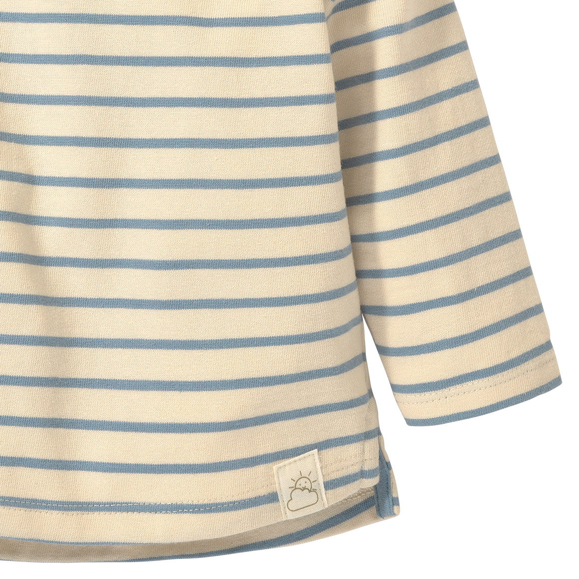 Newborn Langarmshirt aus Bio-Baumwolle
