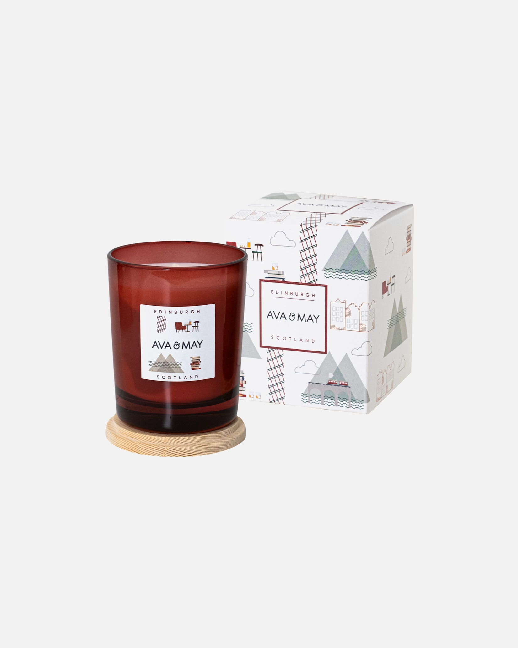 Candela profumata AVA & MAY Edinburgh