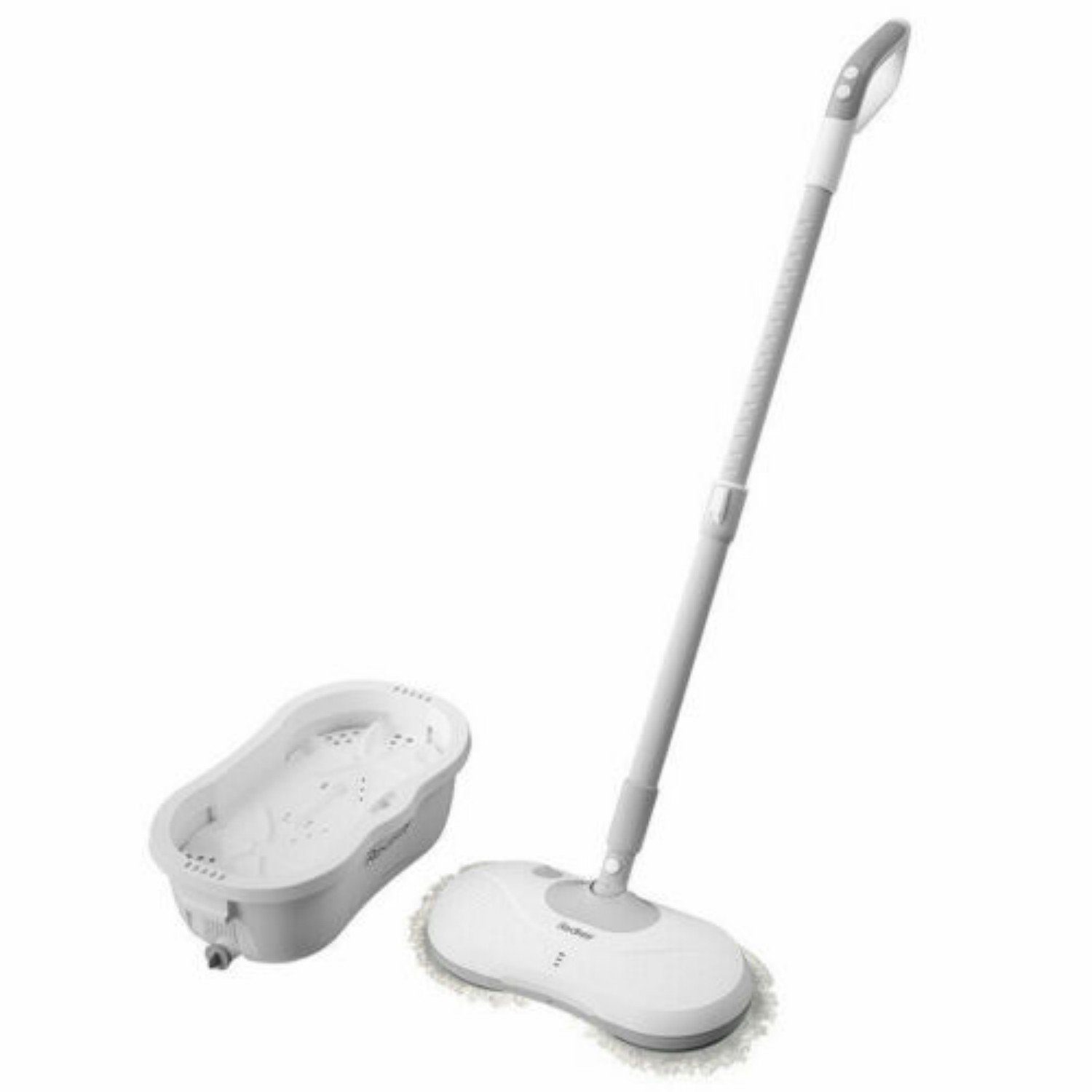 Redkey Akku-Wischmopp M1, 60,00 W, beutellos,Trennung von Frisch- und Abwasser, kabelloser Elektro-Mopp, selbstreinigender Wischmopp, LED, 2200 mAh