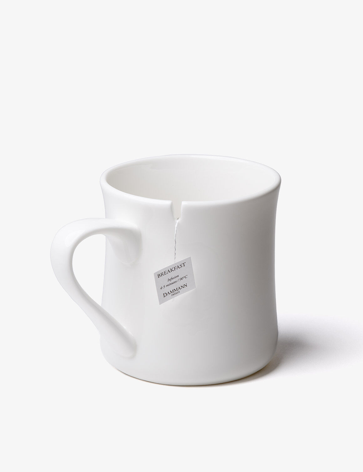 Mug en porcelaine bone China, Dammann Frères