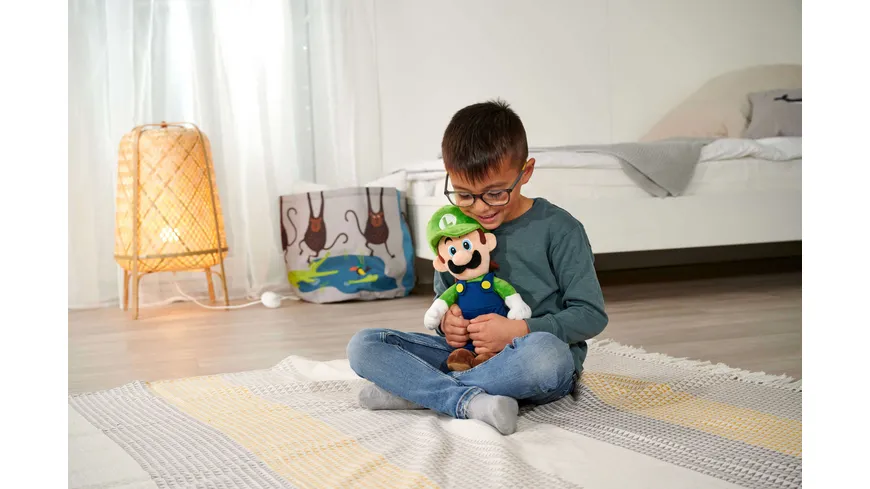 Super Mario - Luigi - Plüsch 30 cm