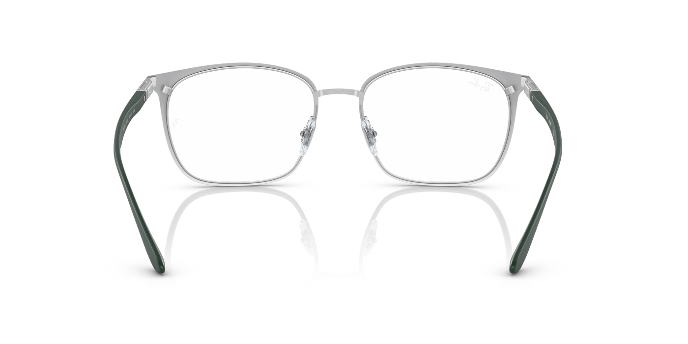 RB6486 OPTICS - Gri lucios pe argintiu