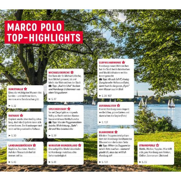 MARCO POLO REISEFÜHRER HAMBURG
