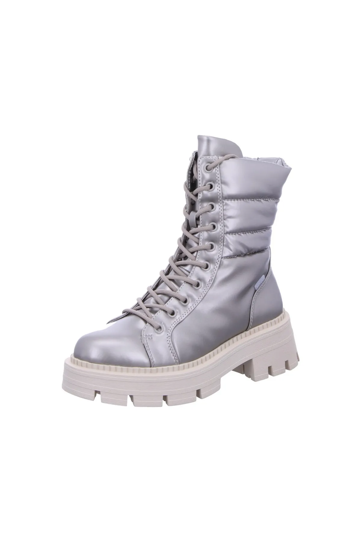 Tamaris  Stiefelette - Silberfarben - Flacher Absatz