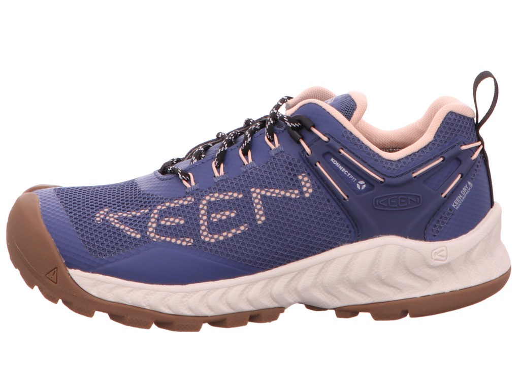 KEEN Freizeit Schnürer blau