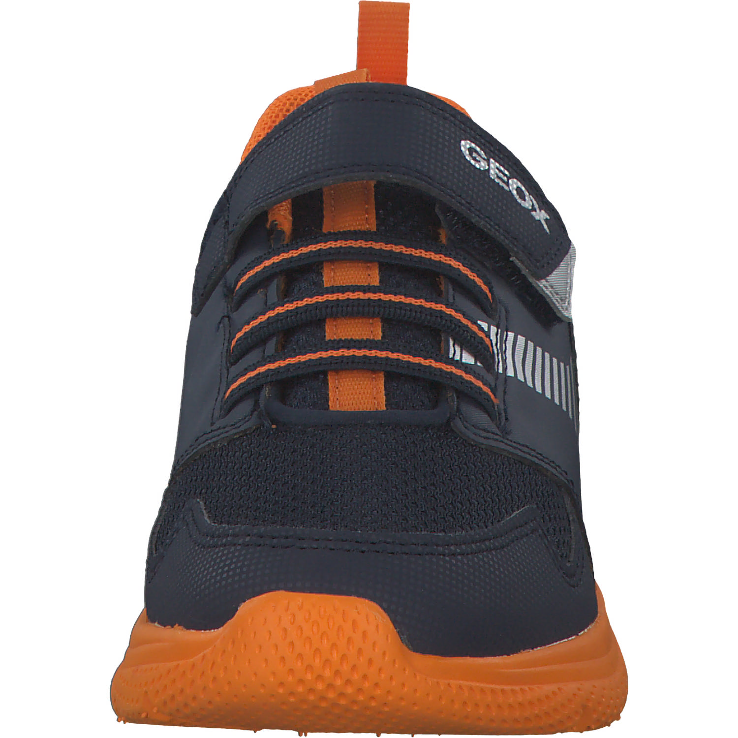 Geox J26GBA, Sneakers Low, Kinder, NAVY/ORANGE