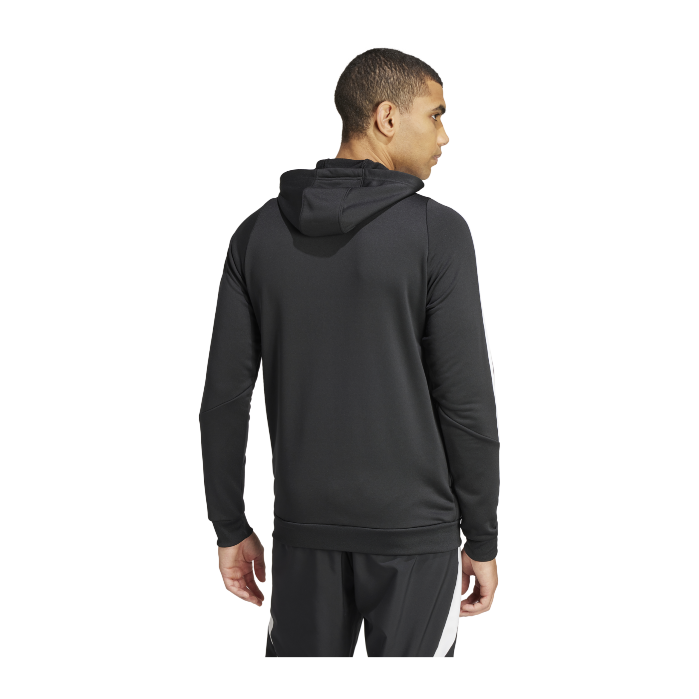 adidas Tiro 24 Hoody Schwarz Weiss