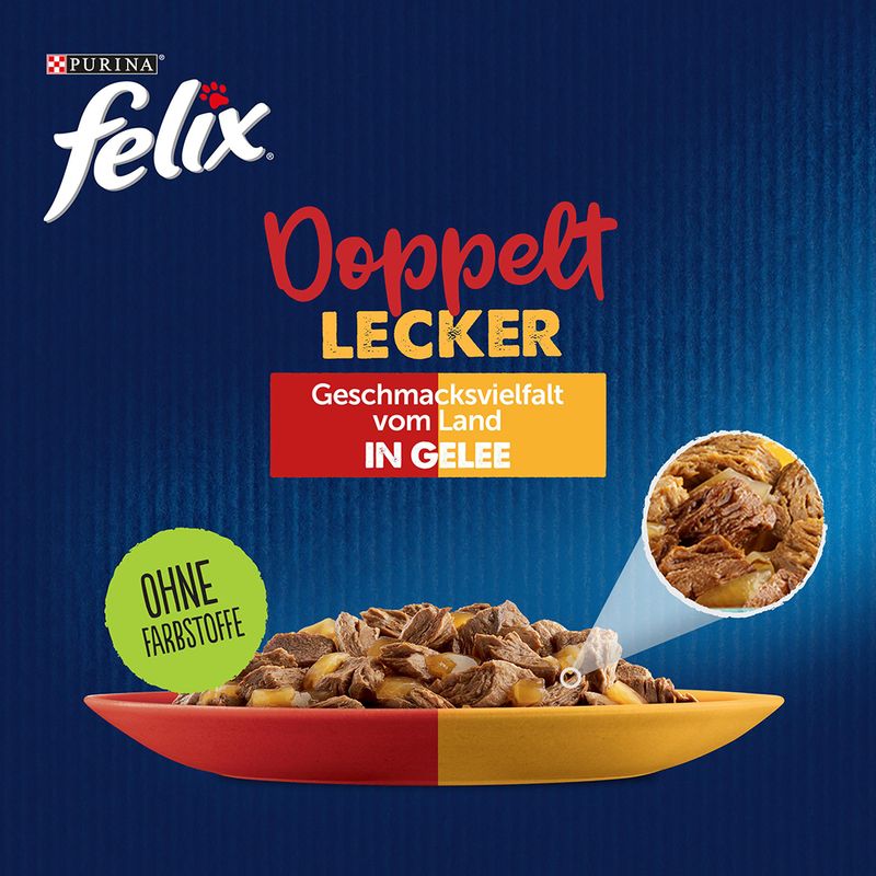 Felix Doppelt lecker - so gut wie es aussieht 24 x 85 g | bitiba