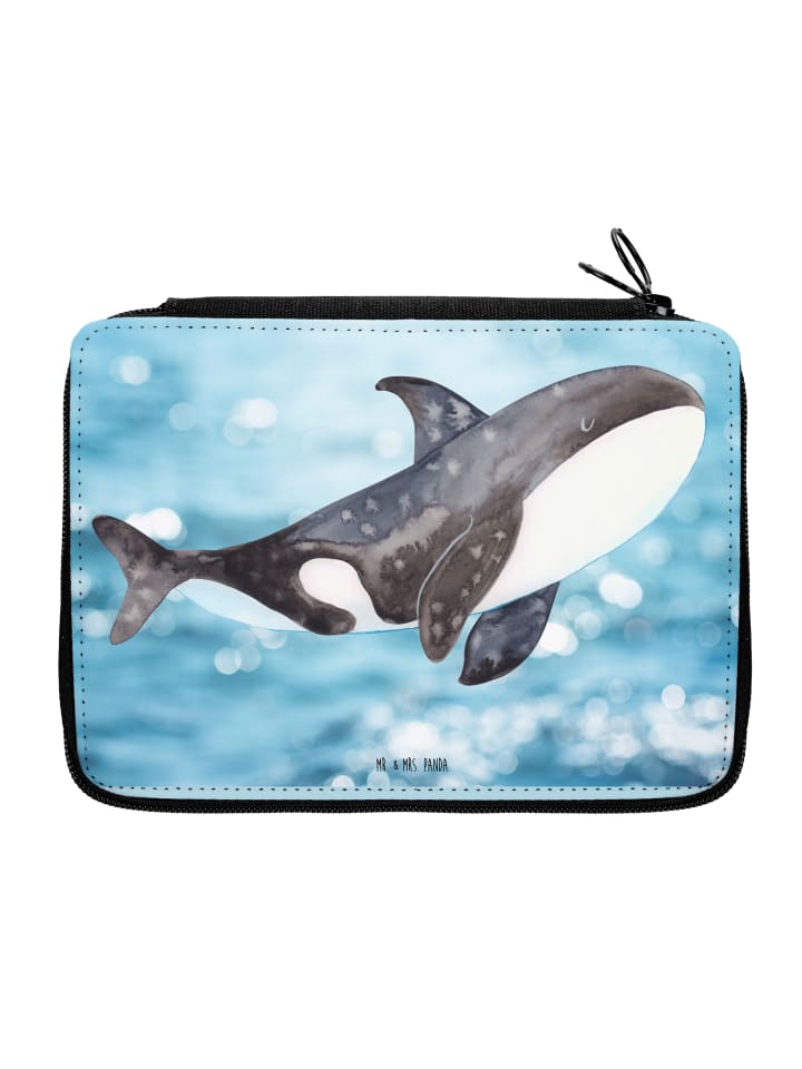 Mr. & Mrs. Panda Federmappe Orca ohne Spruch in Oceanblue günstig kaufen onesize