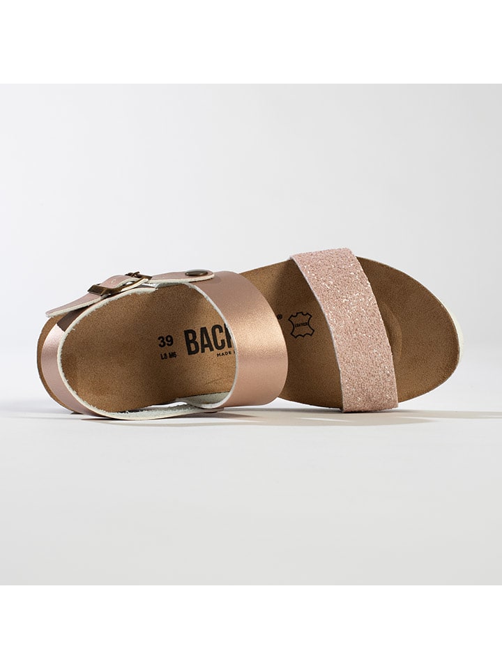 BACKSUN Keilsandaletten in Rosa günstig kaufen