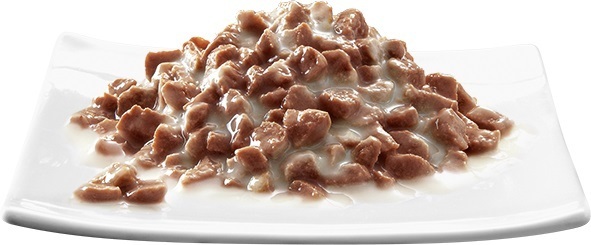 Sheba Nassfutter Sheba Sauce Spéciale 22x85g mit Kalbshäppchen, in heller Sauce
