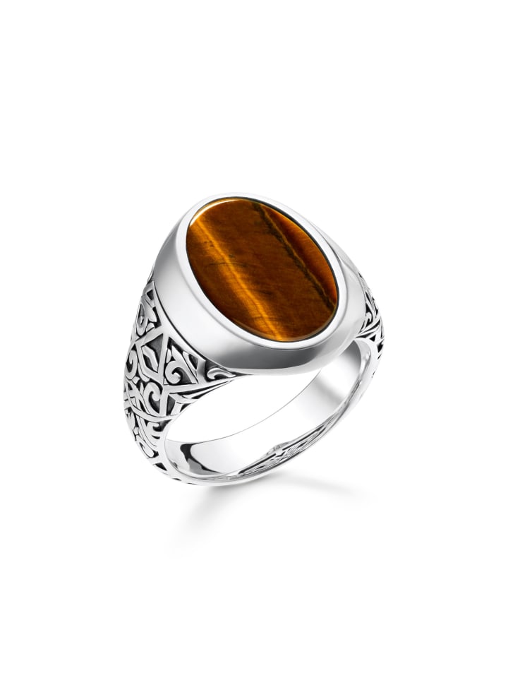 Thomas Sabo Ring in silber, braun günstig kaufen
