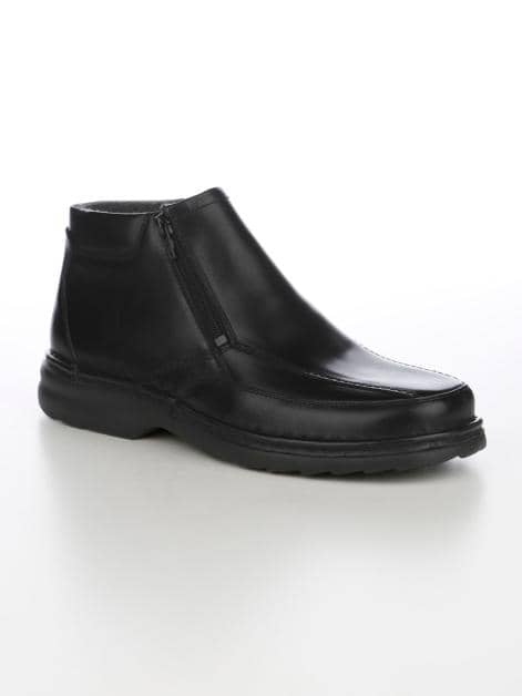 Stiefelette mit seitlichen Reißverschlüssen