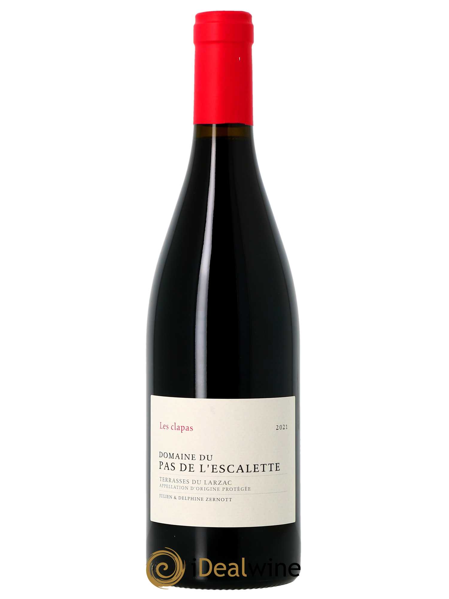 Terrasses du Larzac Clapas Pas de l'Escalette  2021 - Lot de 1 Bouteille