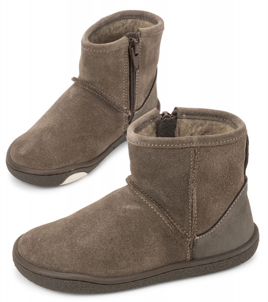 Groundies Kids ~ Mini Cozy Winter Boots GK2 ~ Taupe