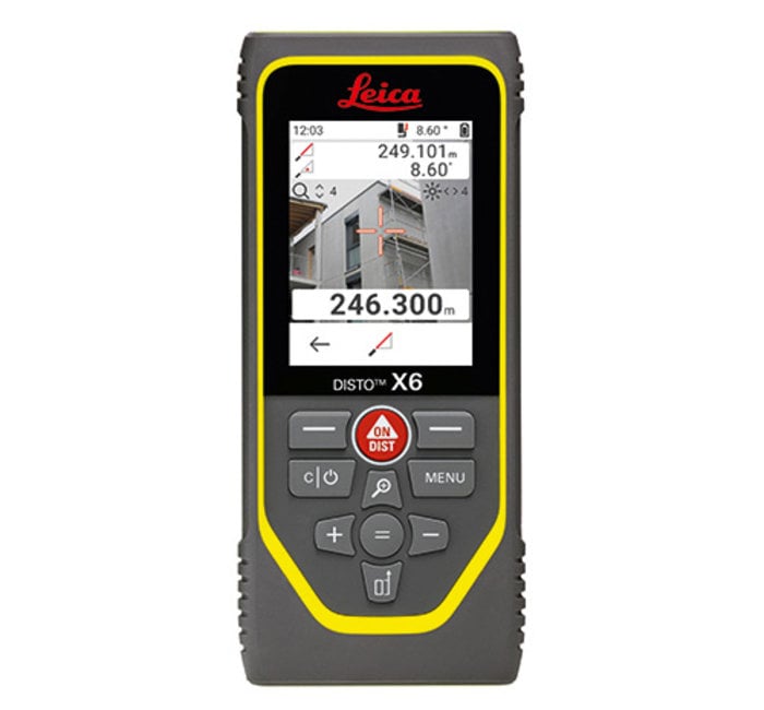 Leica 950909 Disto X6 Laserový dálkoměr 250 metrů
