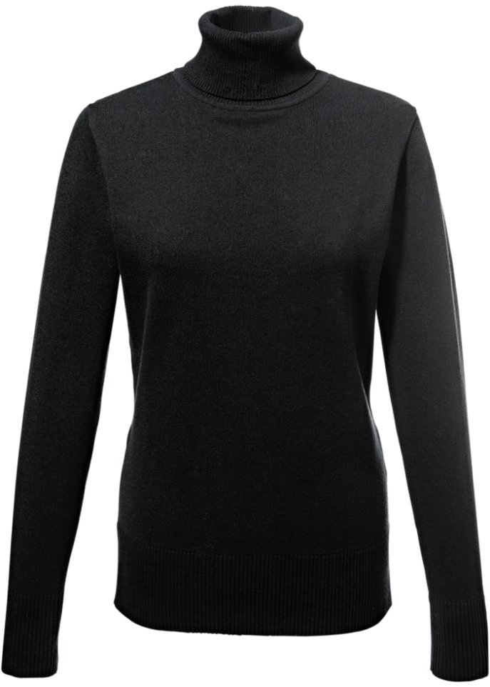 Basic Rollkragenpullover