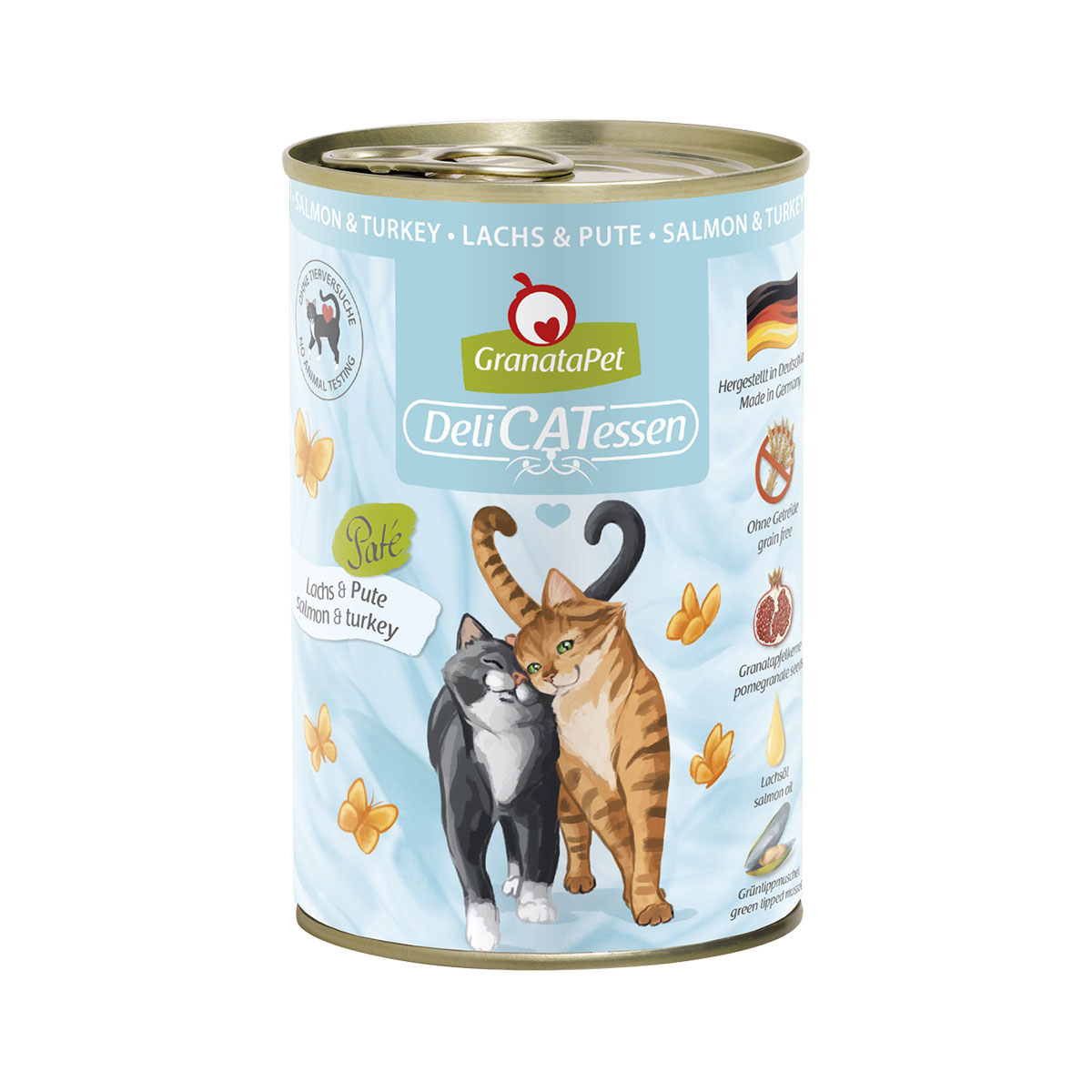GranataPet Katze - Delicatessen Dose Lachs & Pute bei ZooRoyal