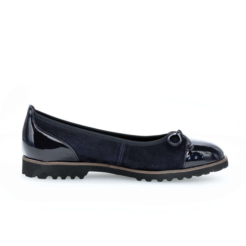 Gabor fashion Sportliche Ballerina blau