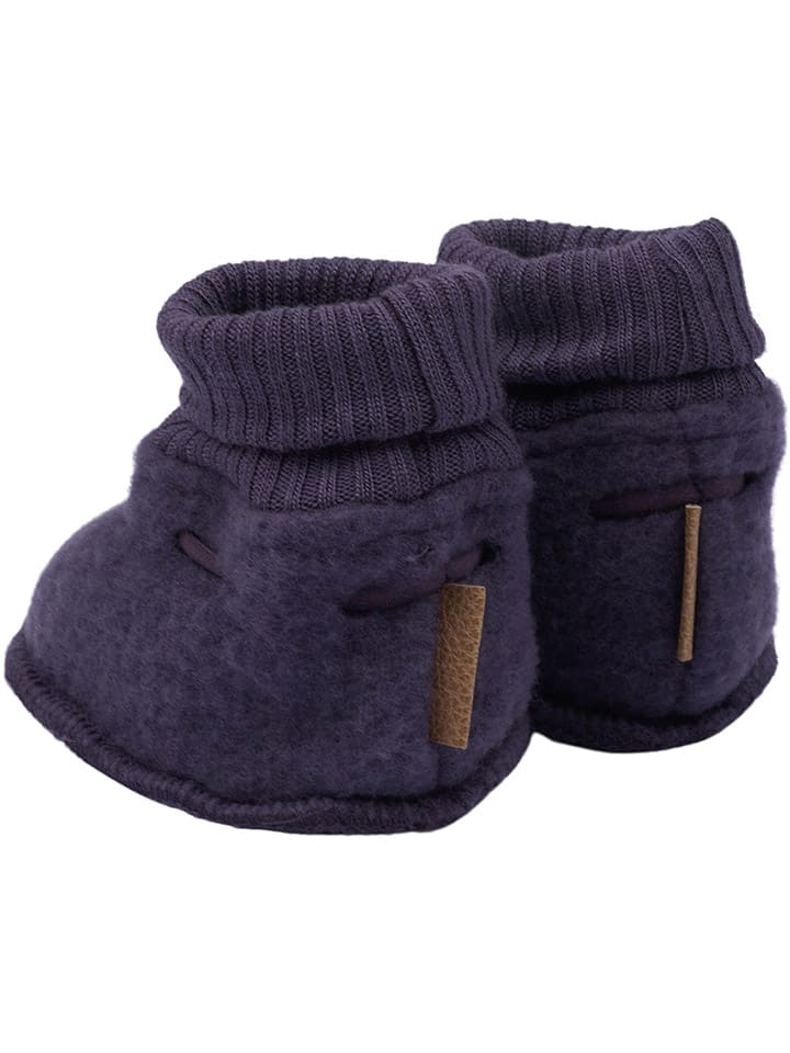 mikk-line Krabbelschuhe in Pflaume günstig kaufen 50/56