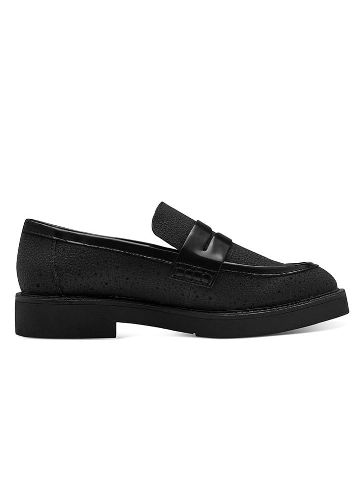 Marco Tozzi Slipper in Schwarz günstig kaufen
