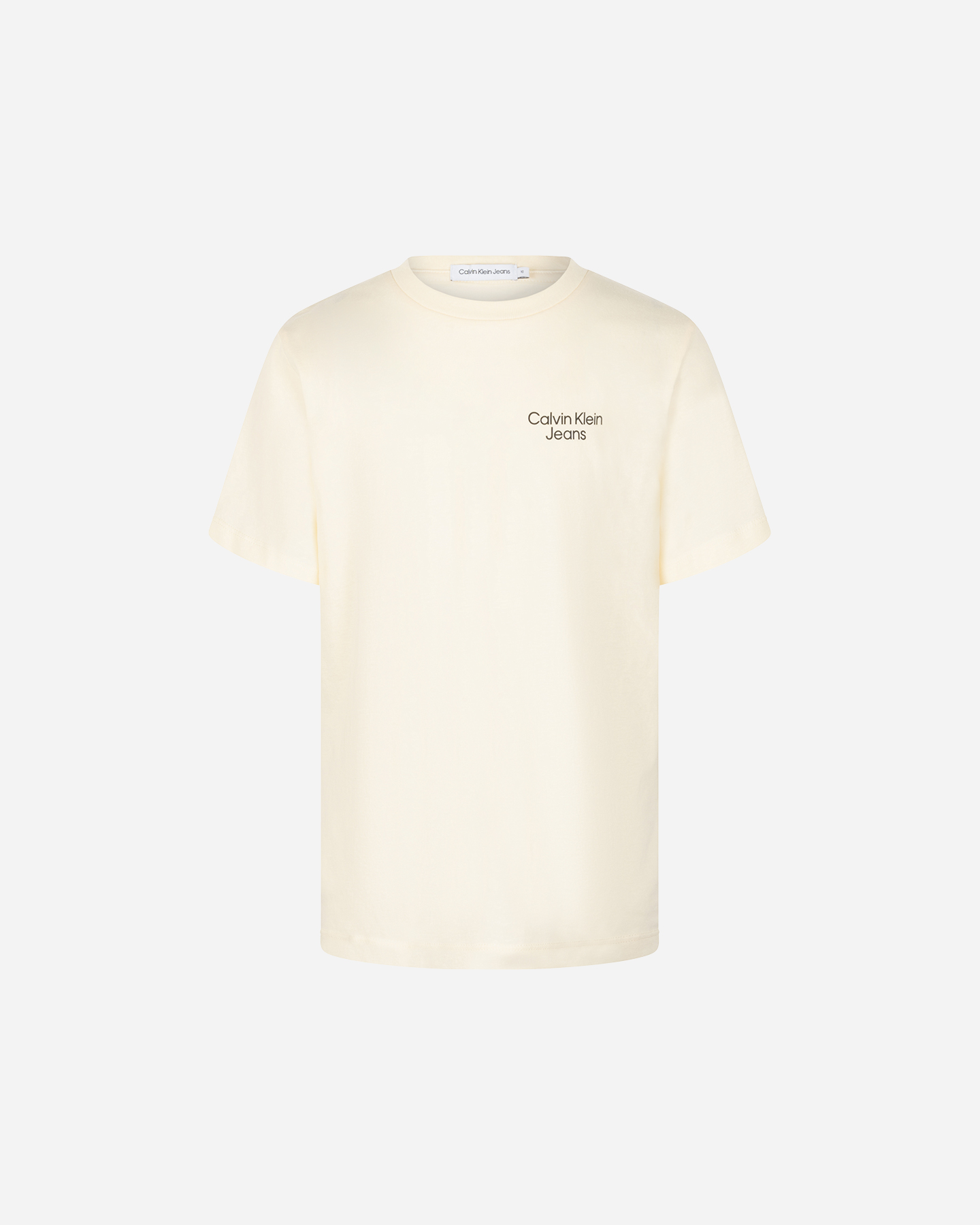 Tričko Calvin Klein Jeans Stack Logo Jr IB0IB01319-YAB