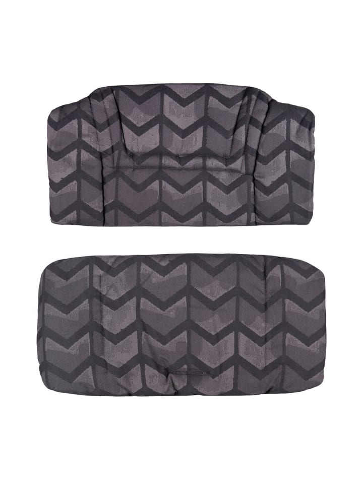 Hoppediz Kinderstuhlpolster Hochstuhl Sitzkissen Set für Hauck Alpha in Amsterdam black günstig kaufen onesize