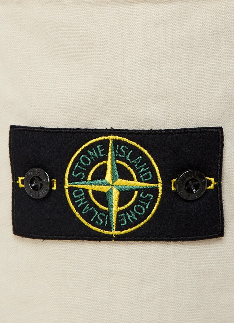 Pantaloni cargo conici Stone Island 313L1 cu logo