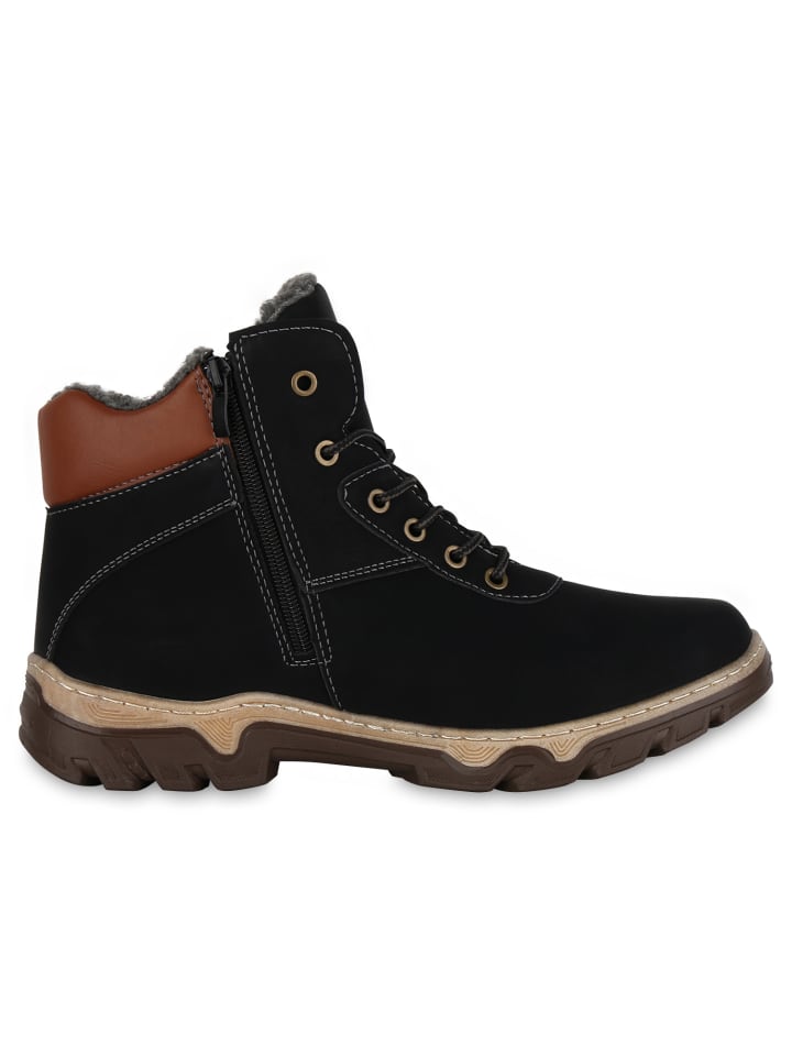 VAN HILL Winter Boots Jamie in Schwarz günstig kaufen