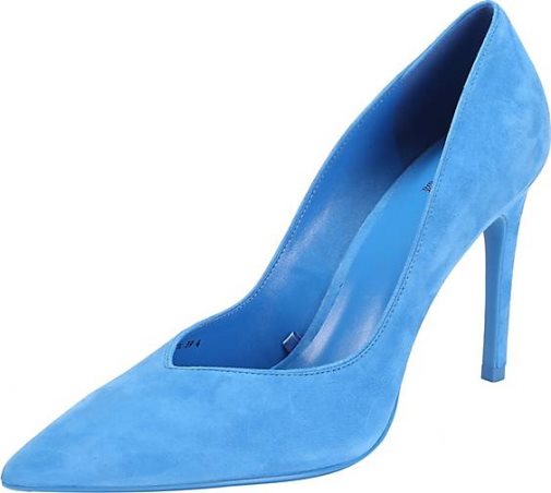 ekonika Pumps aus samtigem Veloursleder
