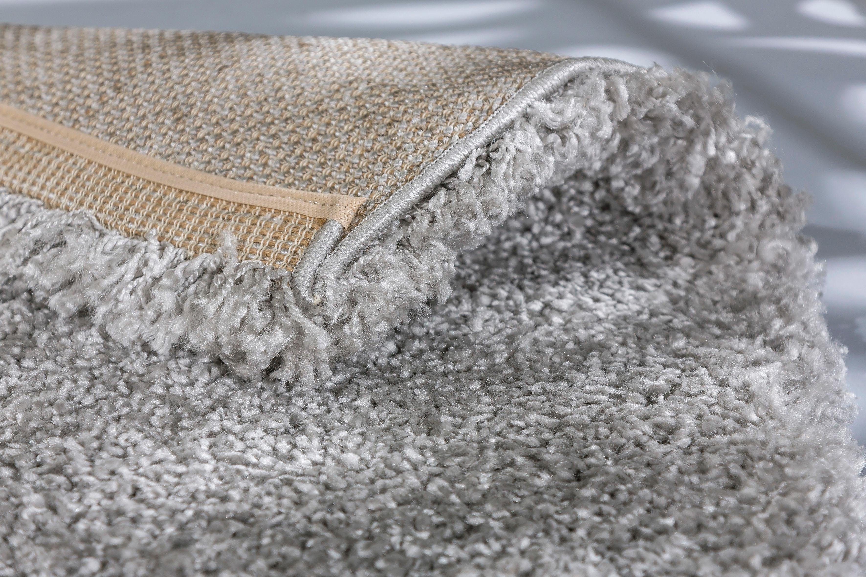 Hochflor-Teppich Savage 190, SCHÖNER WOHNEN-Kollektion, rechteckig, Höhe: 45 mm, Wohnzimmer
