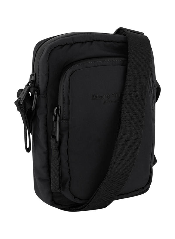 Marc O'Polo, Schultertasche, Mikrofaser wasserabweisend, schwarz