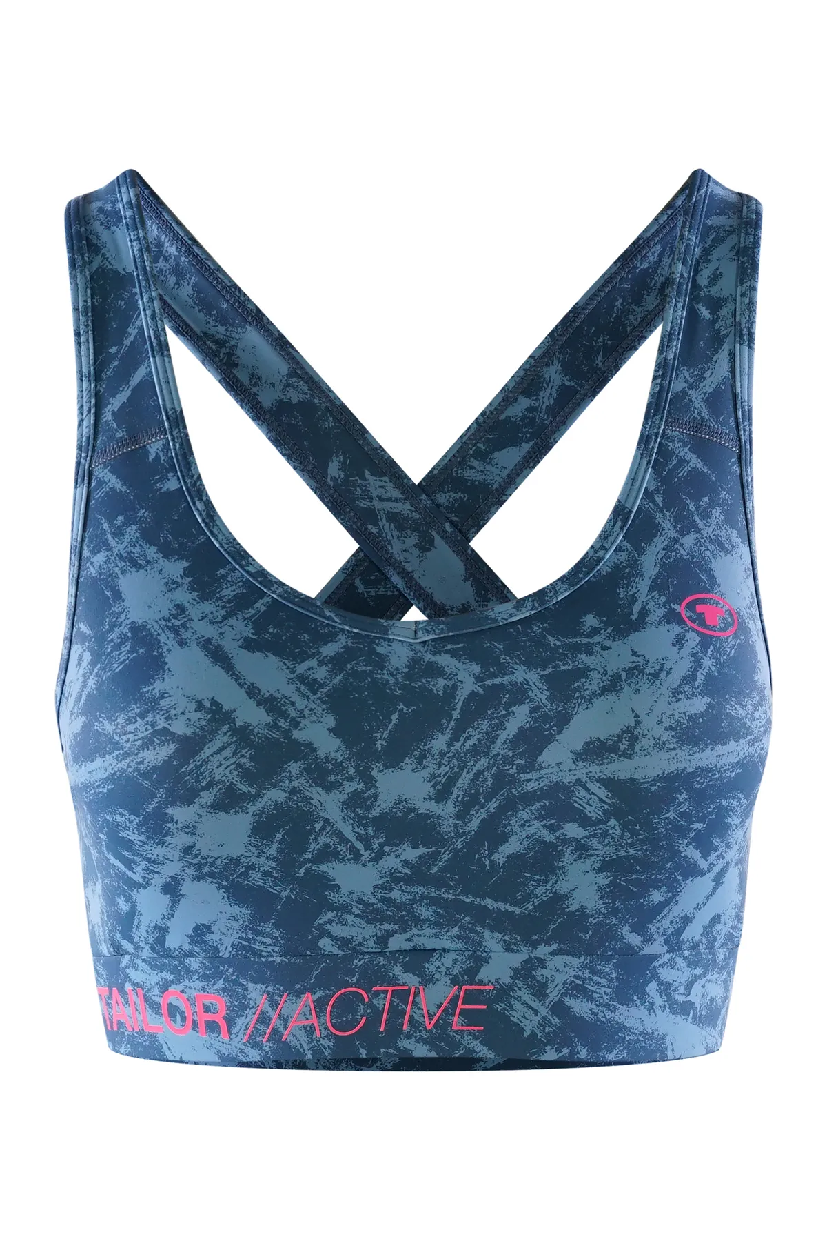 Tom Tailor  Sport-BH - Blau - Unifarben