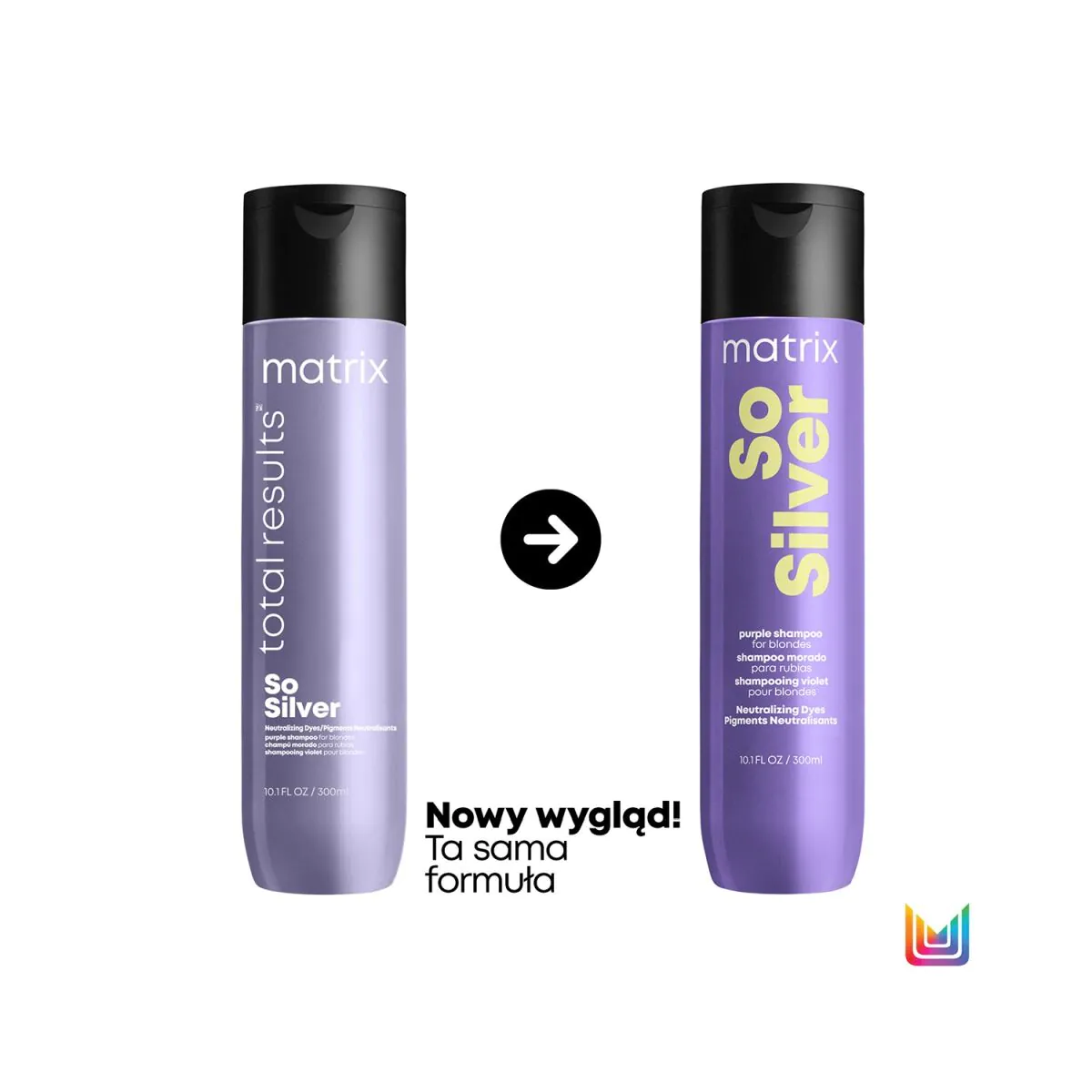 Matrix Total Results So Silver Hair Shampoo Neutraliserende Gule Toner