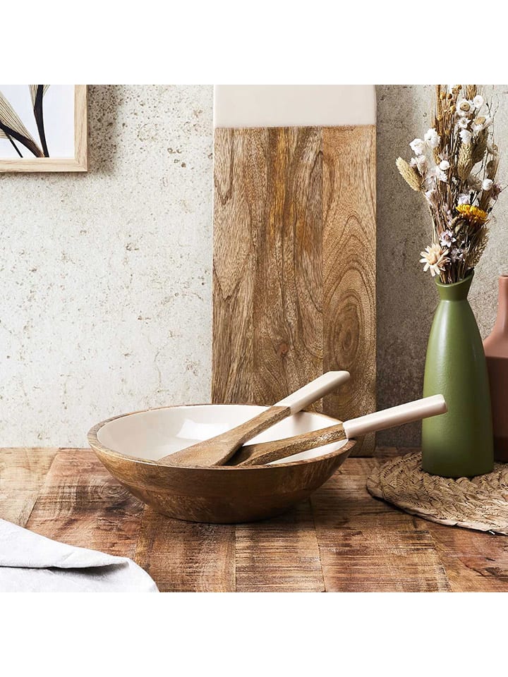 Ethnical Life Schüssel in Braun/ Beige - Ø 28 cm günstig kaufen onesize