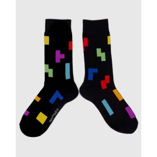 Tetris Socken Tetriminos Pattern