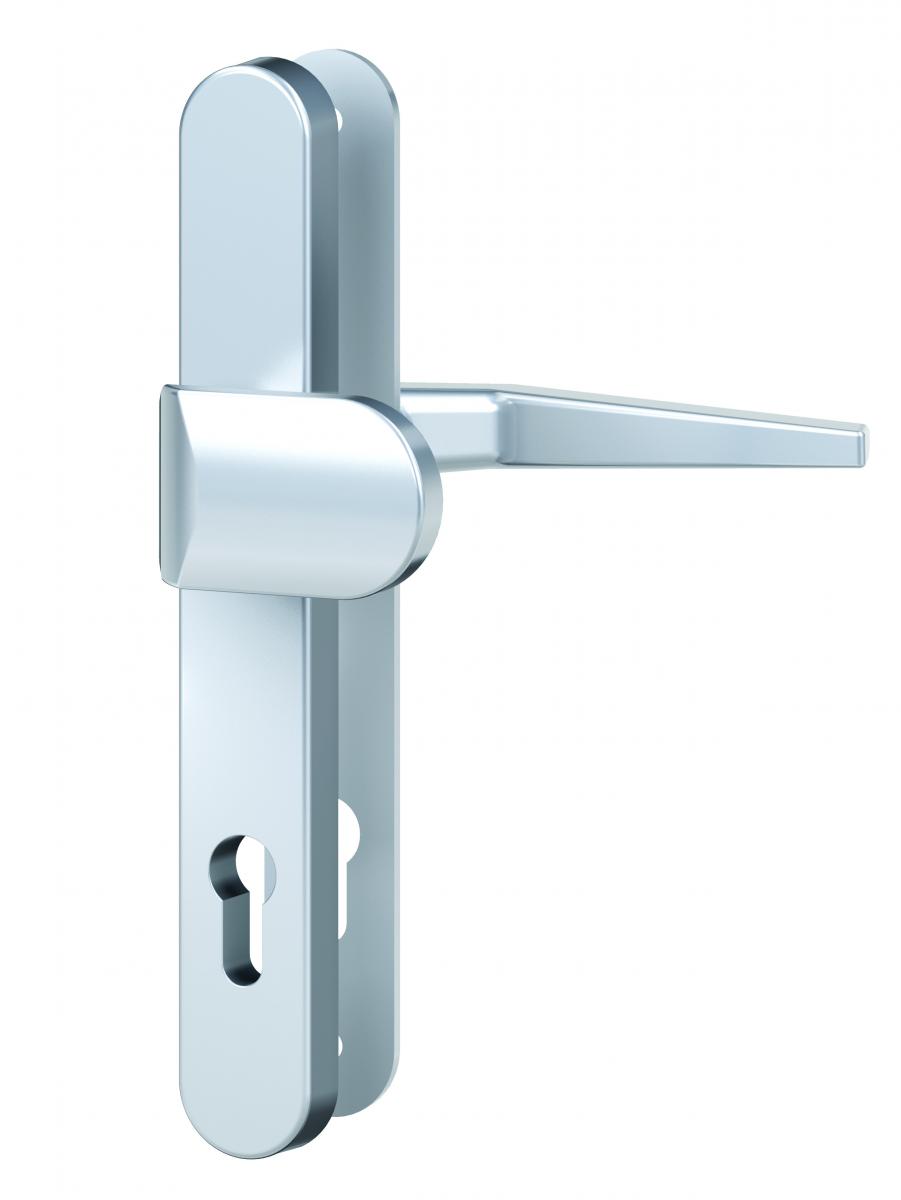 Basi Vollmaterial Schutzbeschlag Schmalrahmenschild rund Typ 7903-0601