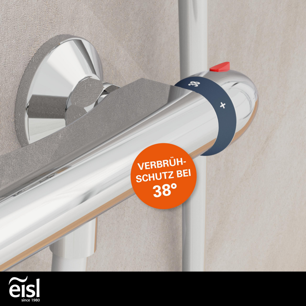 Eisl SCHÜTTE VITAL Thermostat Duscharmatur Chrom