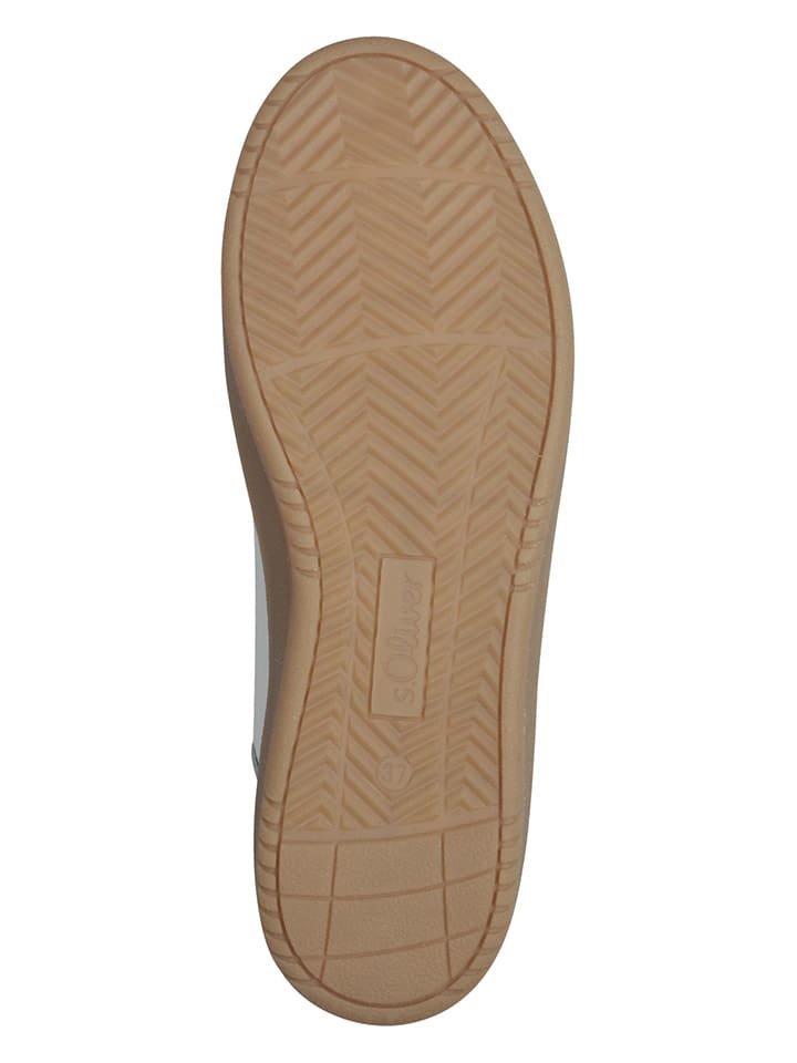 s.Oliver Sneakers in Weiß/ Beige günstig kaufen