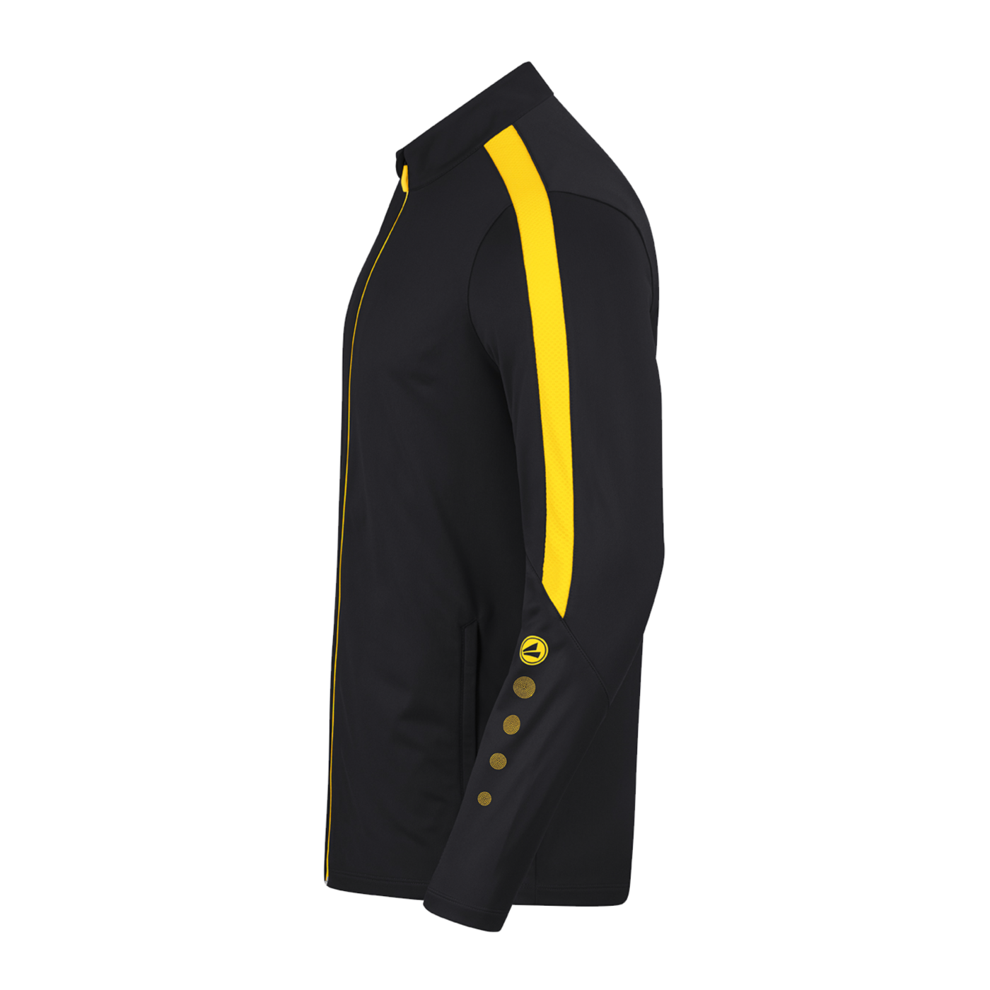 JAKO Power Polyesterjacke Schwarz Gelb F803