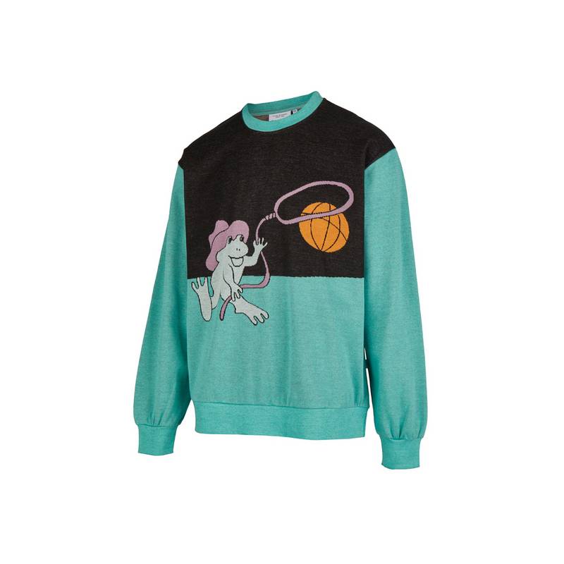 Cleptomanicx Playoffs Sweatshirt Herren