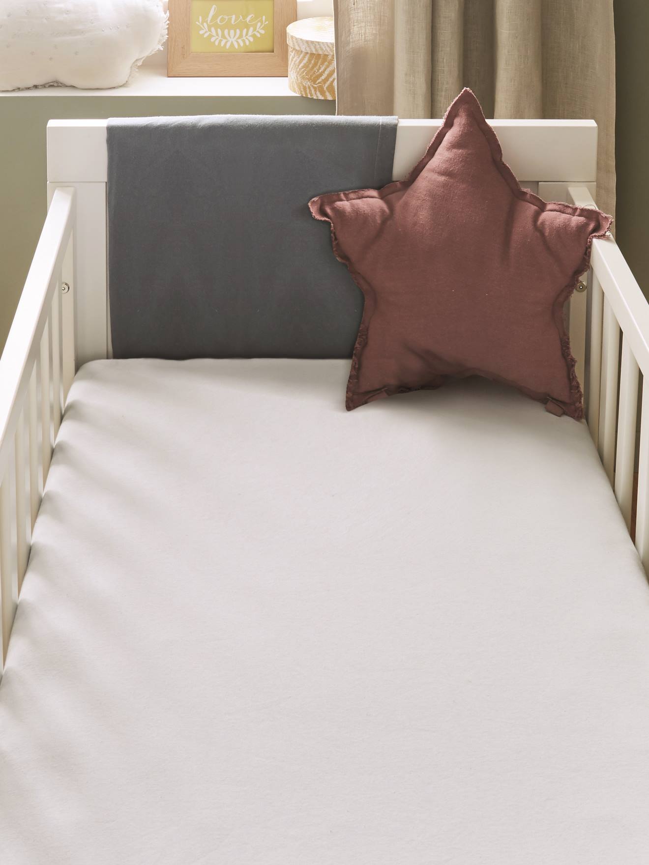 P'tit lit Baby 2-in-1 Spannbettlaken & Matratzenschoner P'TIT LIT - weiß