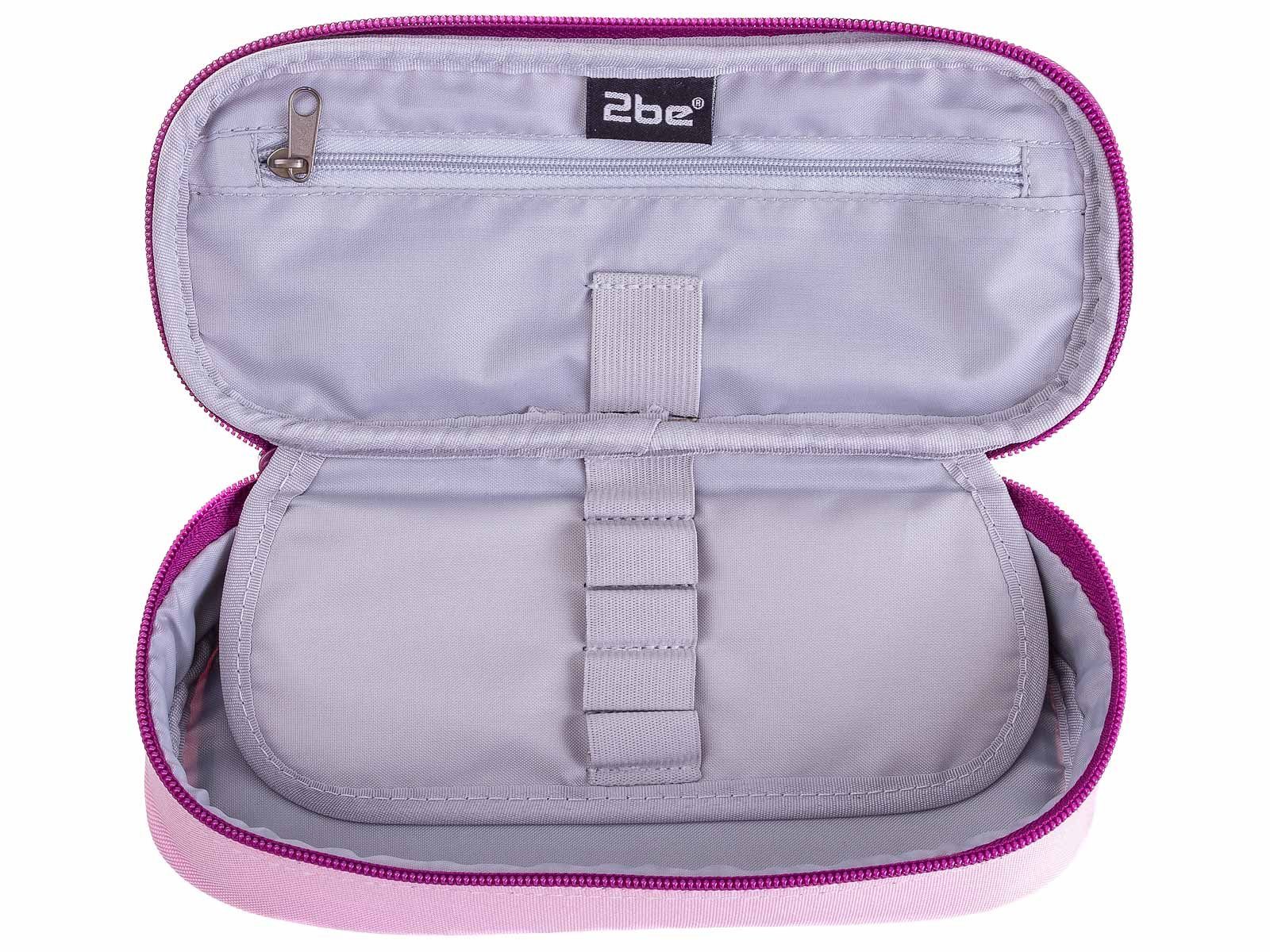 2be Schulrucksack Schulrucksack-Set (Set, inkl. Regencape, Inkl. Schulrucksack, inkl. Schlampermäppchen, inkl. Sportbeutel), inkl. Regencape, Turnbeutel und Schlampermäppchen