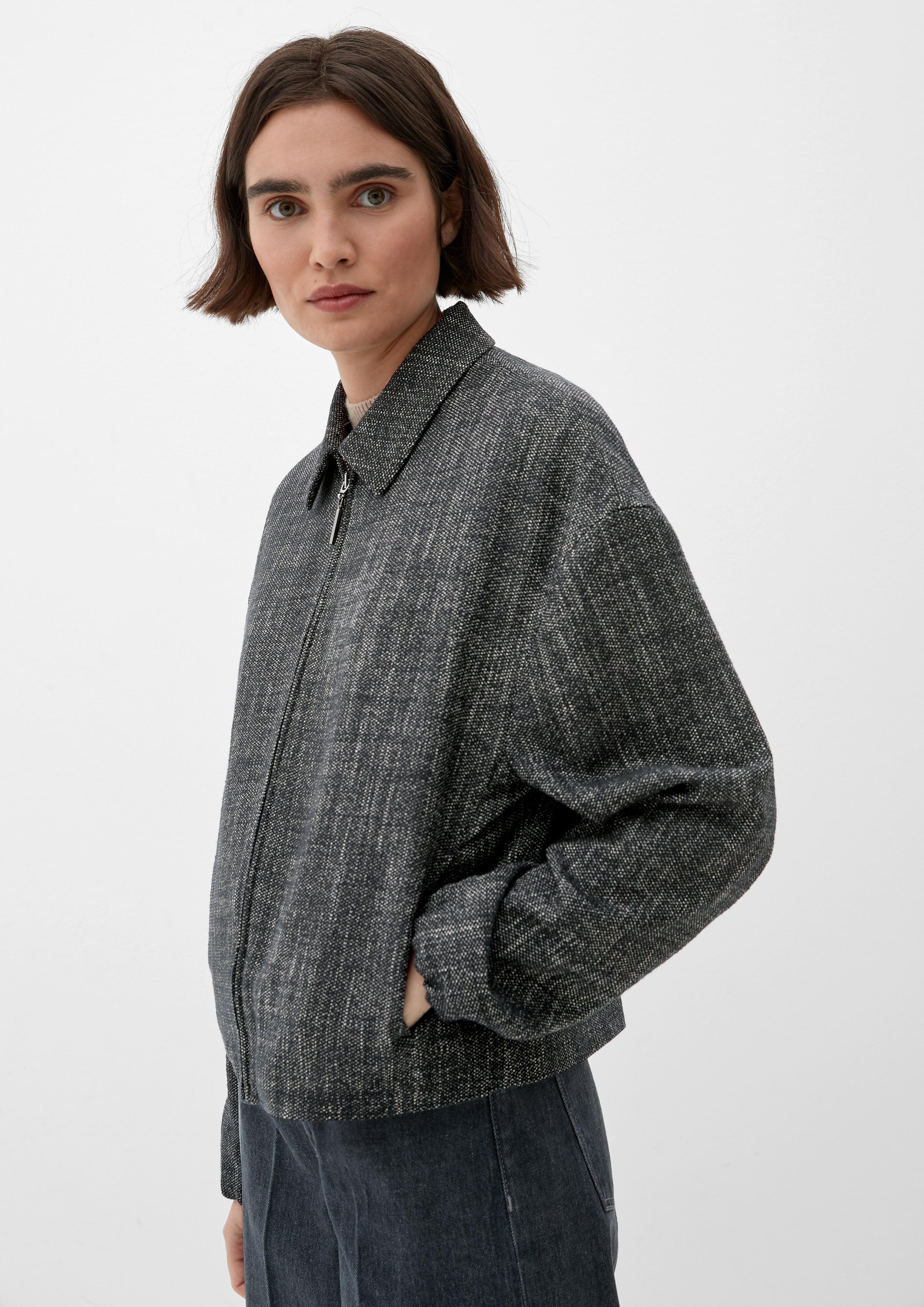 Jacke aus Viskosestretch  2122063-99N1