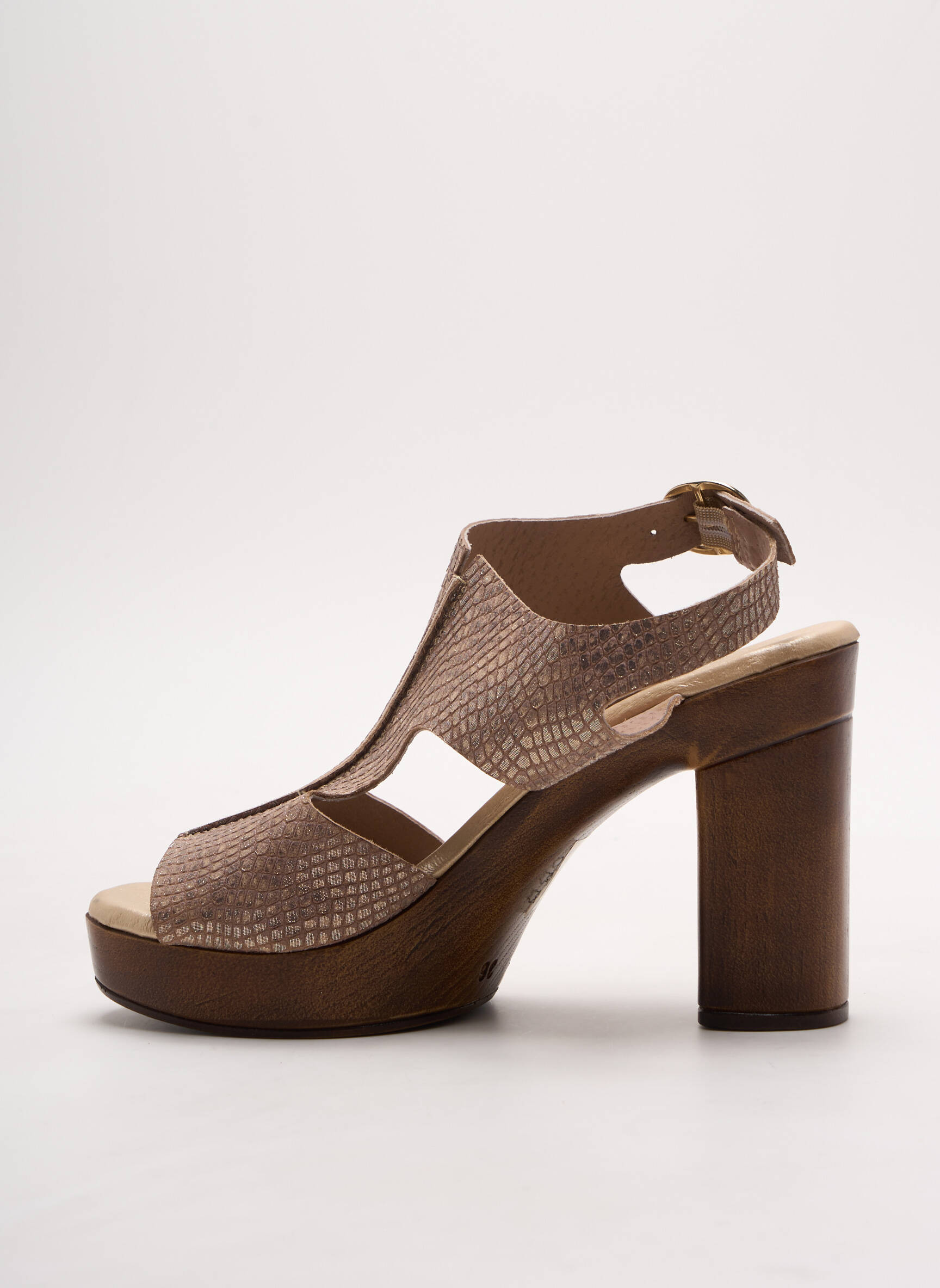 Myma Sandales Nu Pieds Femme couleur marron