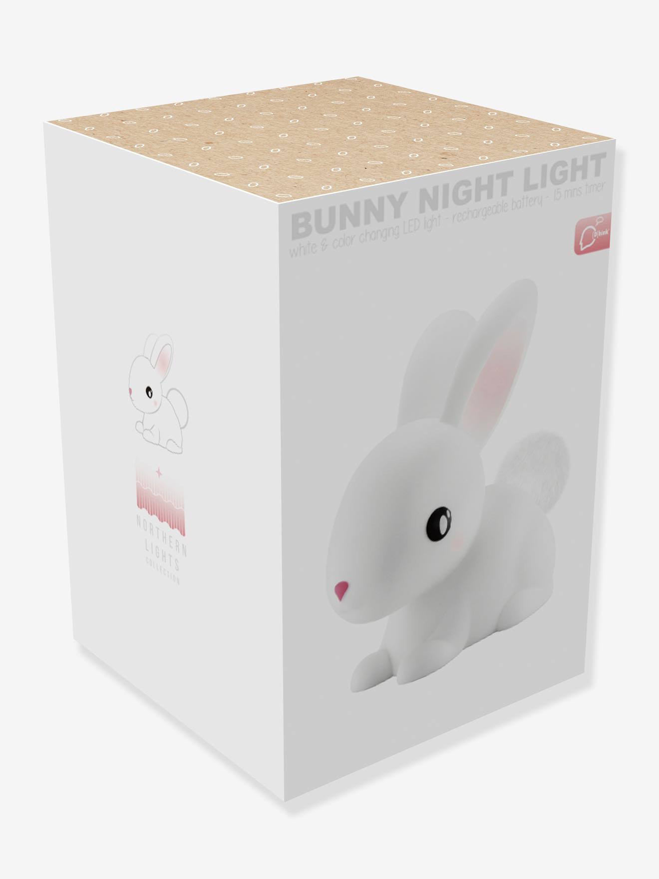 Veilleuse rechargeable Lapin