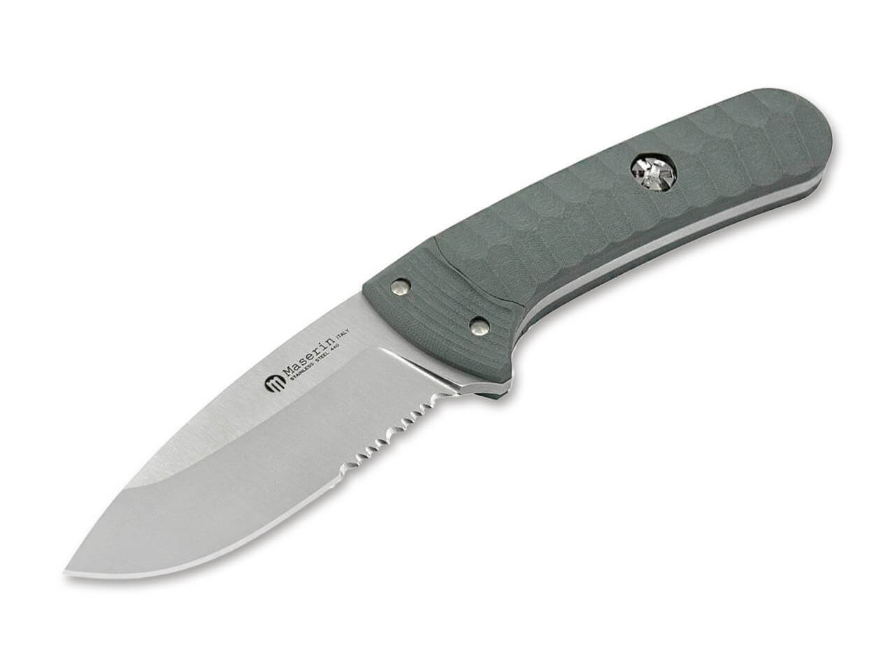 SAX Knife G10 Grey Saw Blade