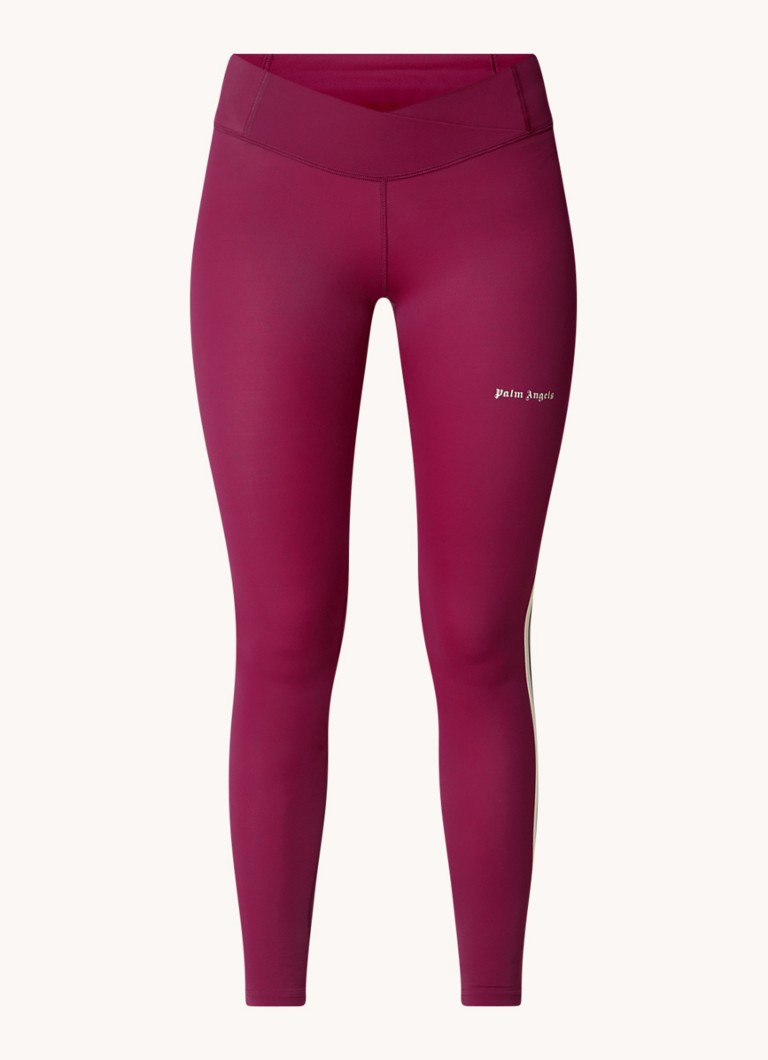 Colanți sport cu talie medie și logo Palm Angels