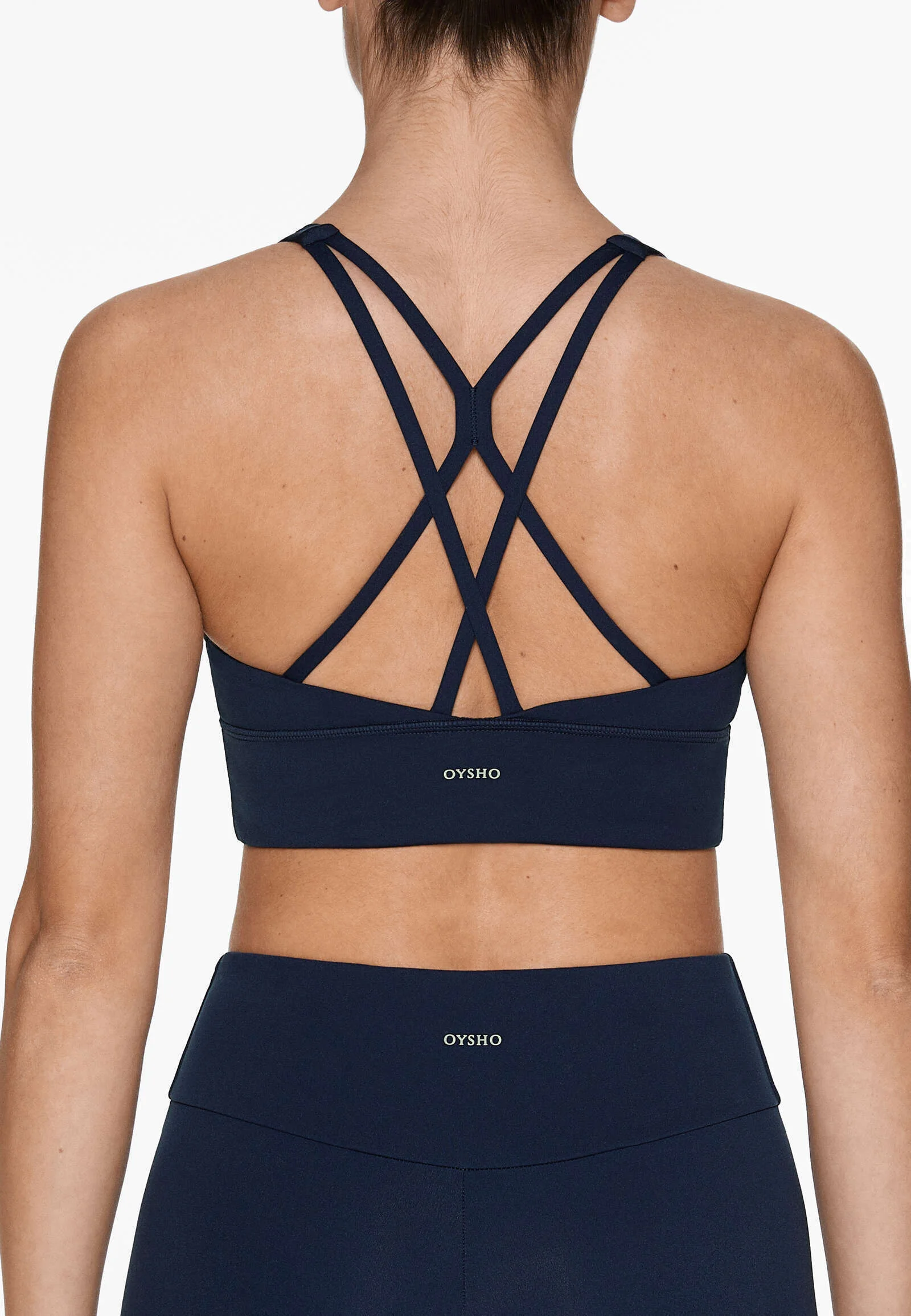 OYSHO COMFORTLUX CON COPAS - Sujetador deportivo de sujeción media