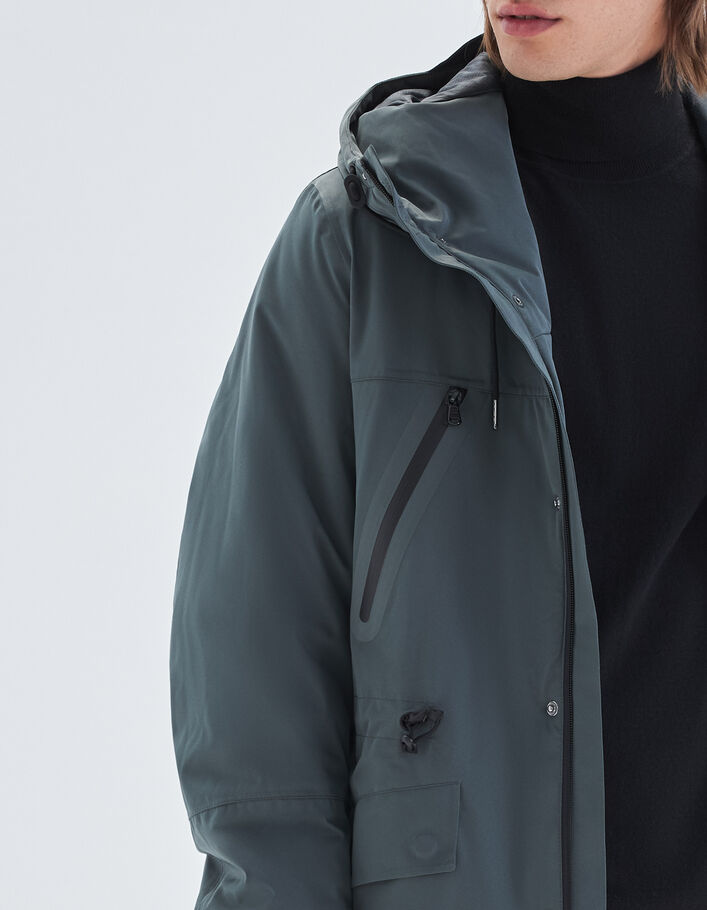 Parka bitume WATERPROOF multipoches Homme